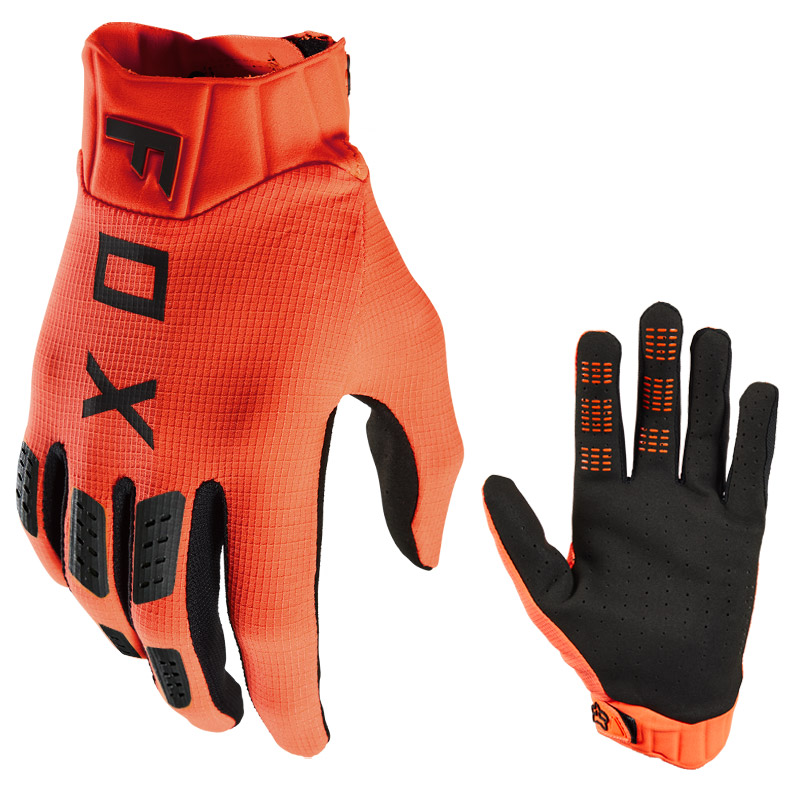 gants fox racing flexair orange 2023 cross