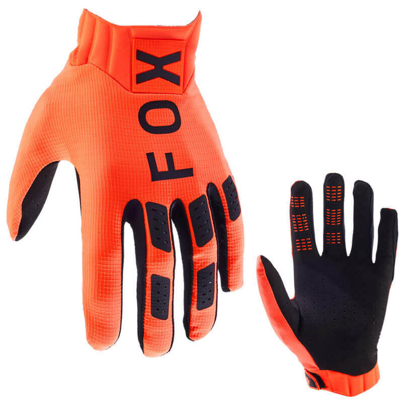 gants fox racing flexair orange fluo 2024 cross