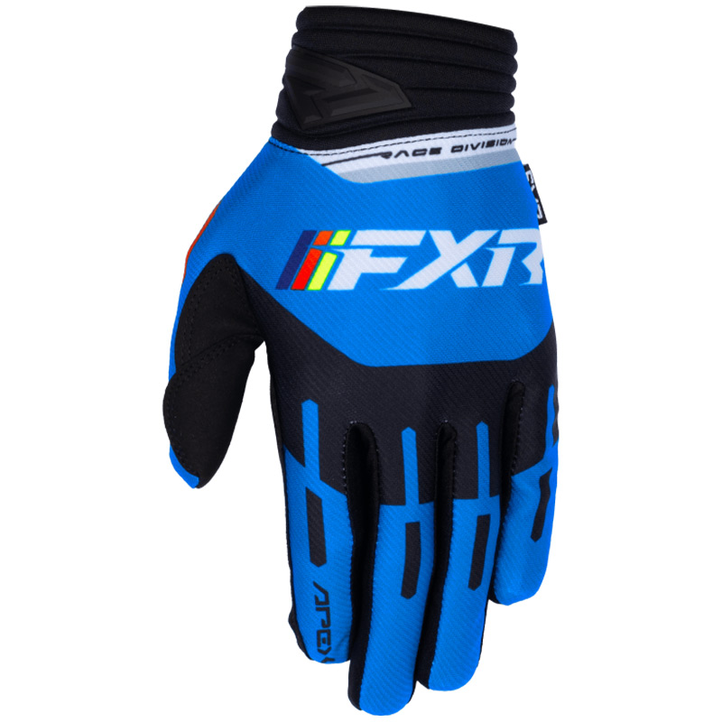 gants fxr apex bleu