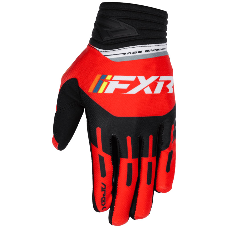 gants fxr apex rouge