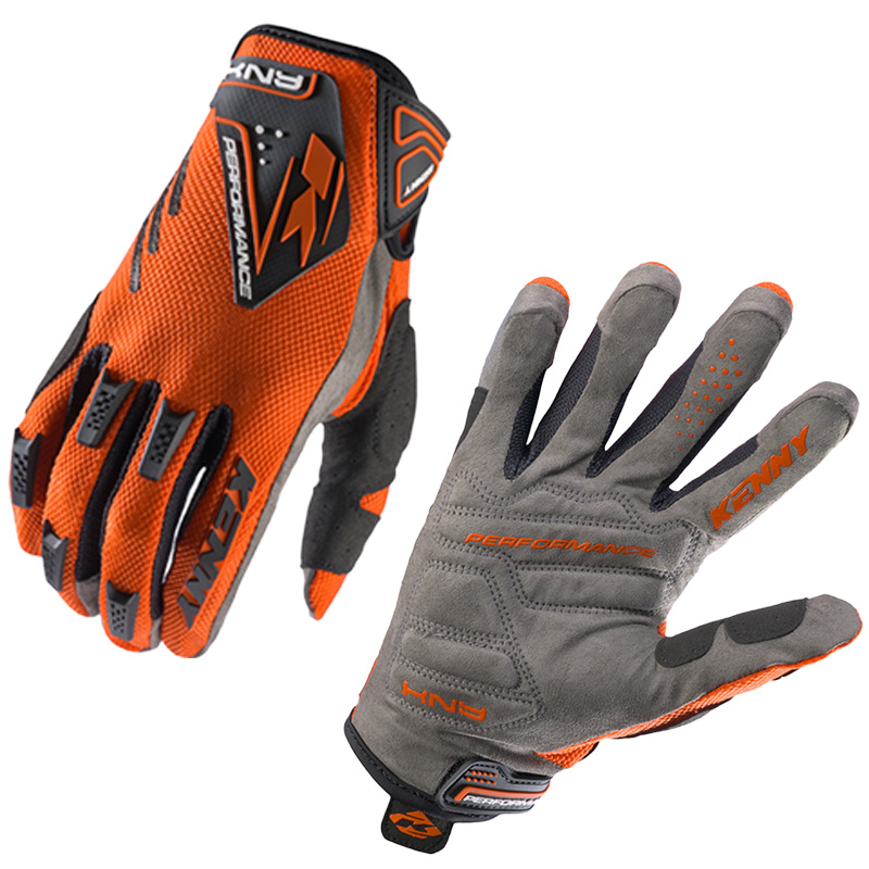gants kenny performance orange 27 cross