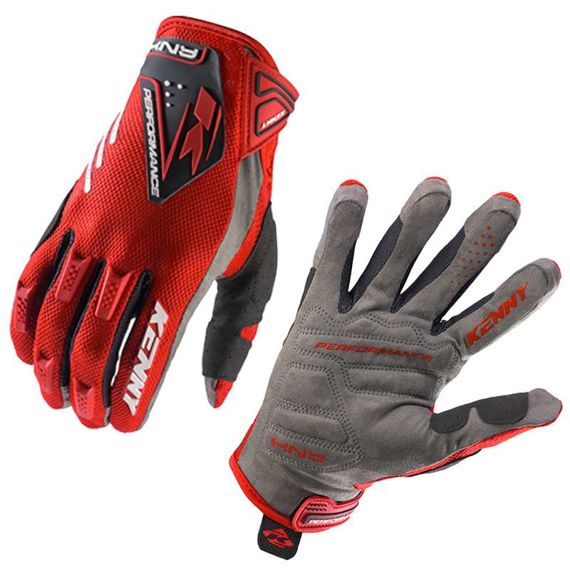 gants kenny performance rouge 27 cross