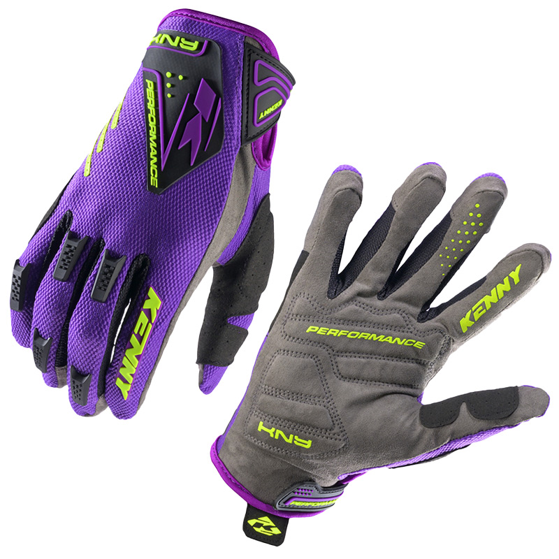 gants kenny performance violet 27 cross