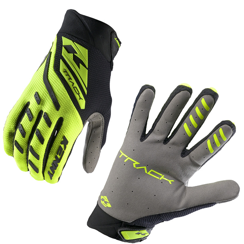 gants kenny track jaune 27 cross