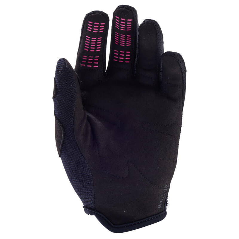 gants kid fox racing dirtpaw noir rose 2024 cross