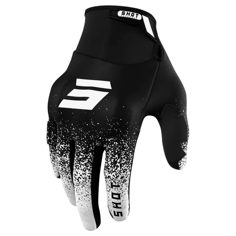 gants shot drift edge noir blanc 2022