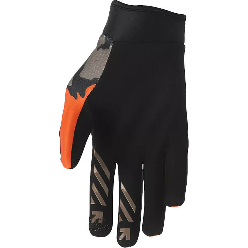 gants thor mx launchmode hunter orange cross