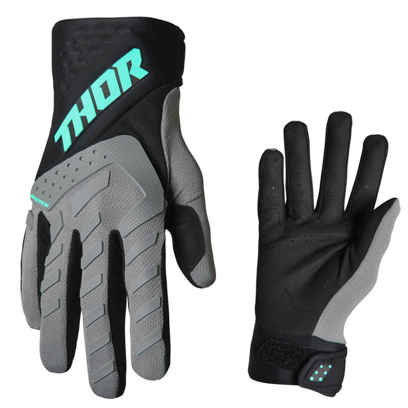 gants thor mx spectrum noir gris 2022 cross