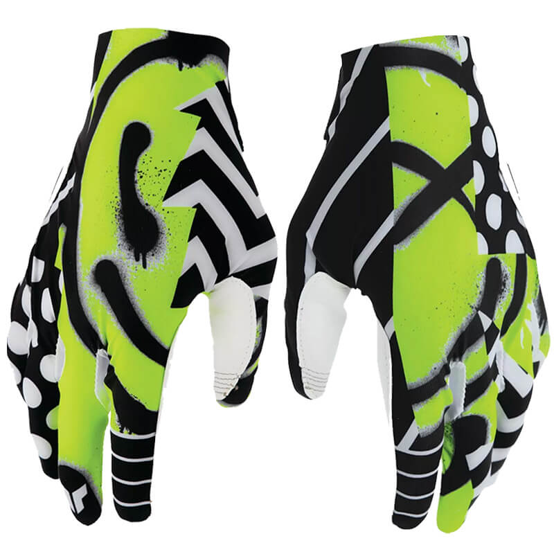 gants thor mx sportmode anarchy cross jaune