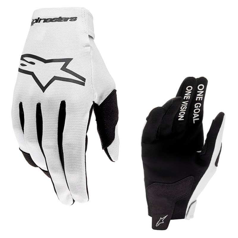 gants youth alpinestars radar 2024 gris motocross