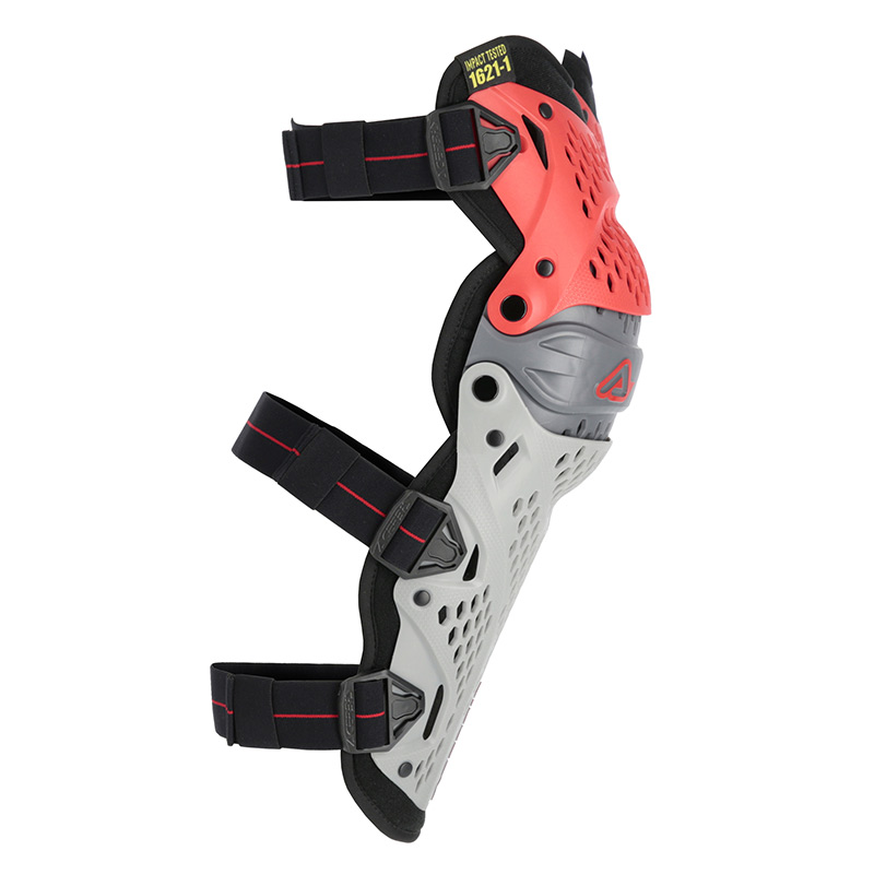 genouillere acerbis impact pro rouge mx