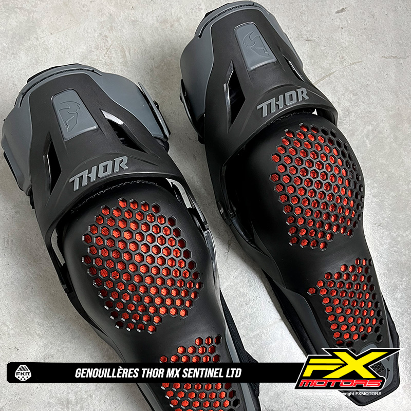 genouillere enduro cross moto motocross thor sentinel ltd noir 1