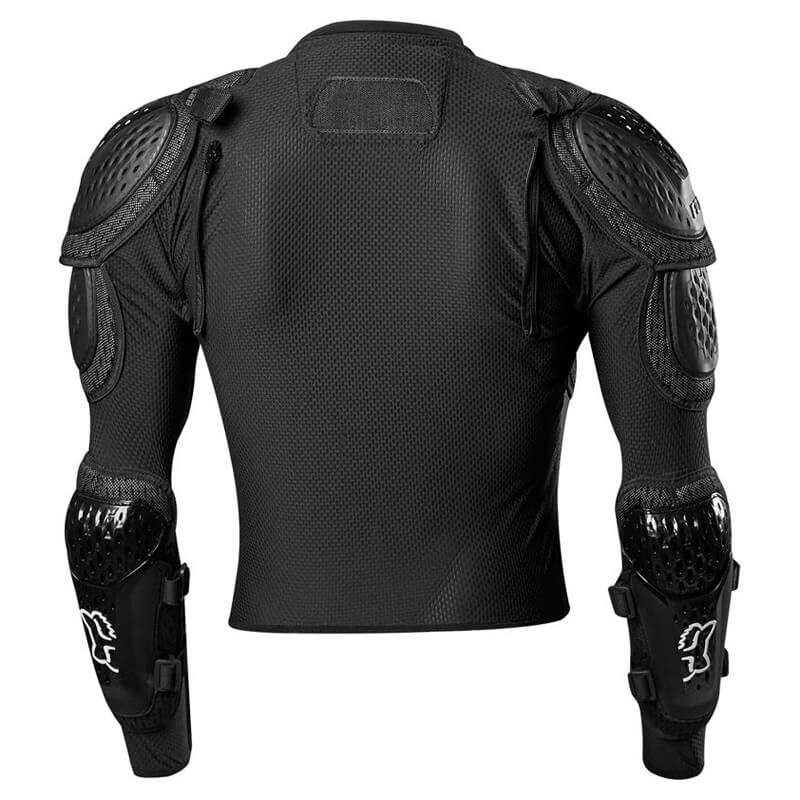 gilet enfant protection fox racing titan sport noir 2021 homologue