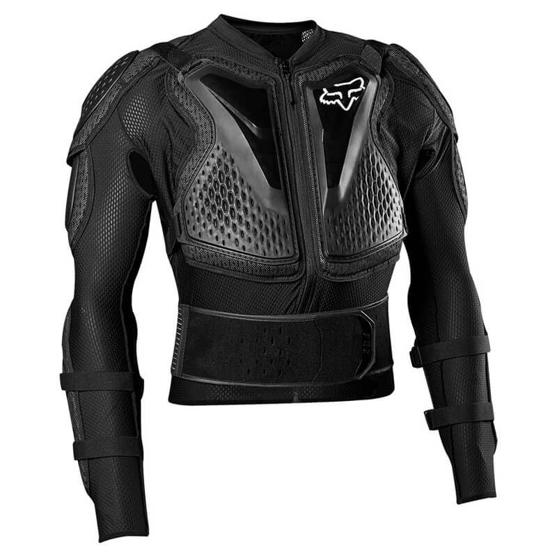 gilet enfant protection fox racing titan sport noir 2021