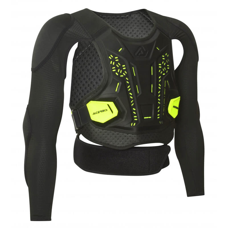 gilet protection acerbis plasma noir 2021 motocross