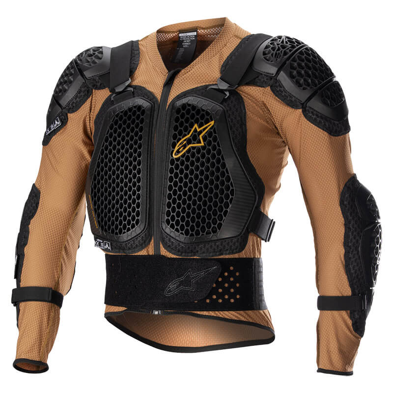 gilet protection alpinestars bionic action v2 marron 2023