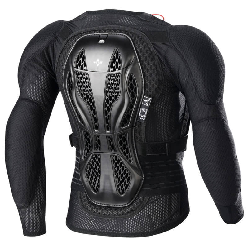 gilet protection enfant bionic action v2 noir 2023 cross