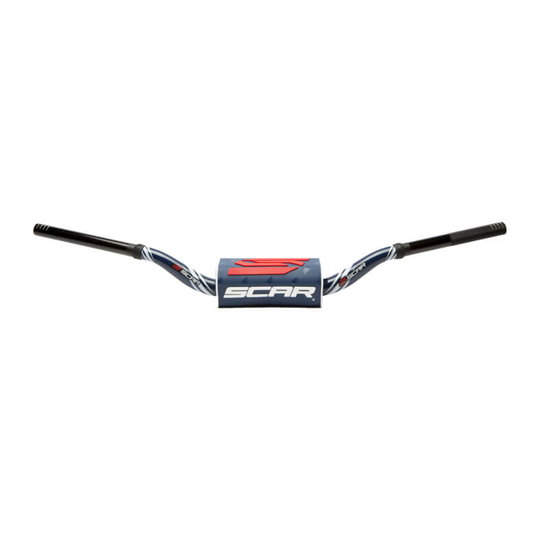 guidon motocross scar O2 color 28mm navy navy