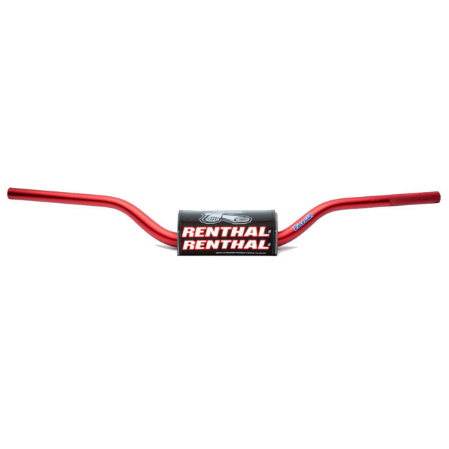 guidon renthal fatbar motocross enduro rouge