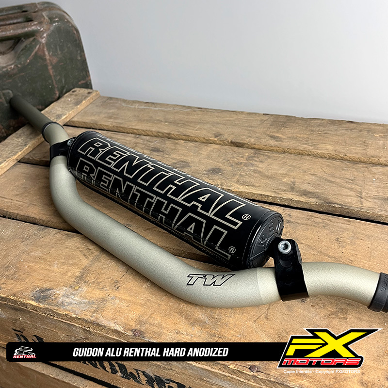 guidon renthal moto motocross renthal twinwall hard anodized 2