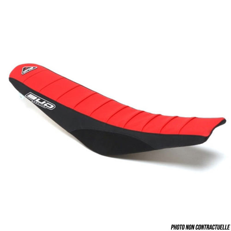 housse de selle honda rouge