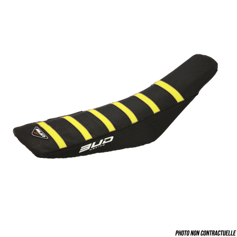 housse de selle husqvarna  noir jaune