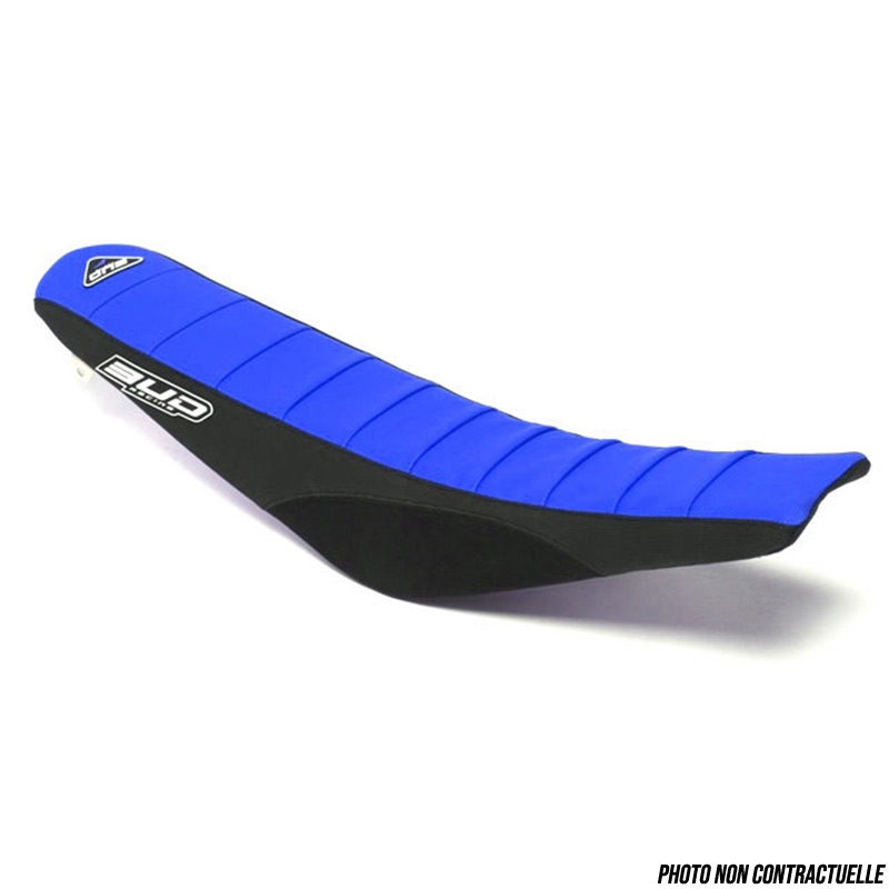 housse de selle suzuki bleu noir