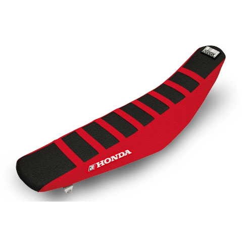 housse selle cross blackbird zebra honda crf red