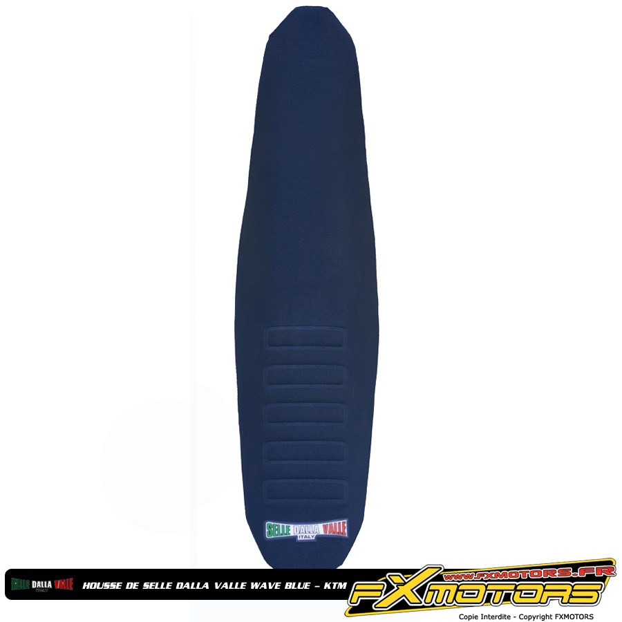 housse selle dalla valle wave bleu ktm mx