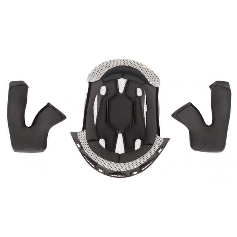 interieur casque acerbis linear noir blanc