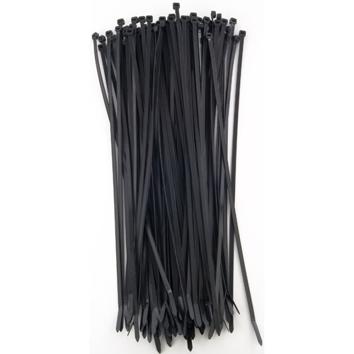 kit 100 colliers rilsans noir