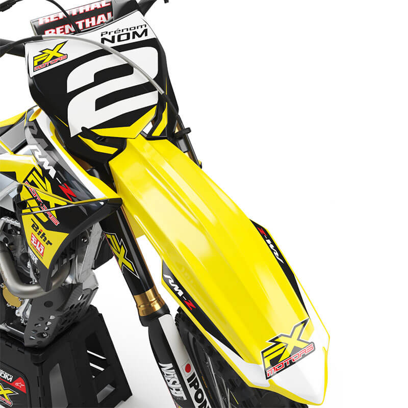 kit deco fxmotors suzuki racing line rmz 03