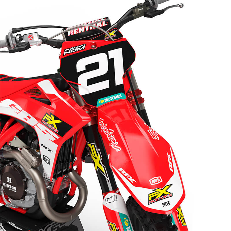 kit deco gasgas motocross 2021 avant