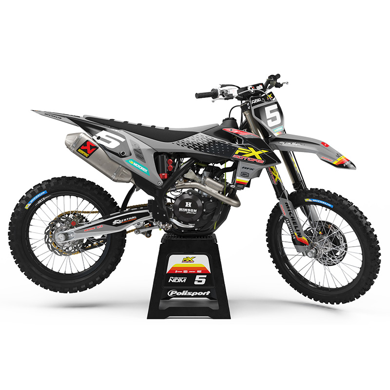 kit deco ktm cross fxmotors purestar grey sxf 2021