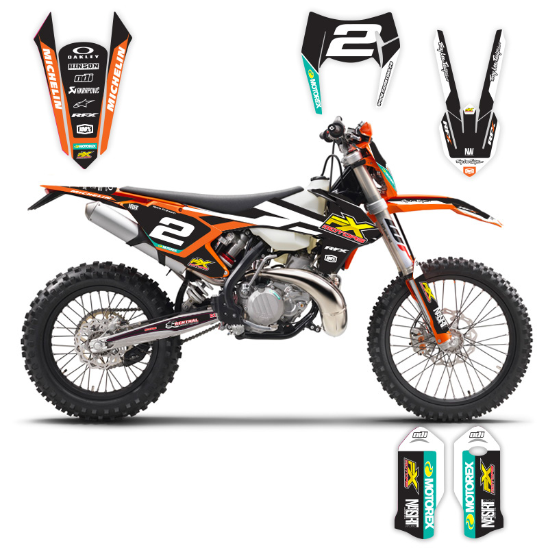 kit deco ktm exc racing line black 02