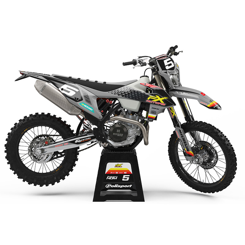 kit deco ktm fxmotors purestar grey exc 2021