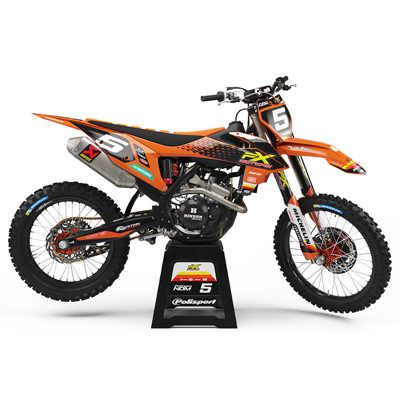 kit deco ktm sx fxmotors purestar orange sxf 2021