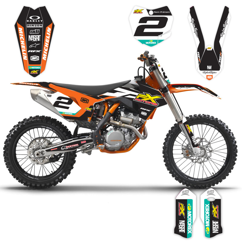 kit deco ktm sxf racing line white 02 13 15