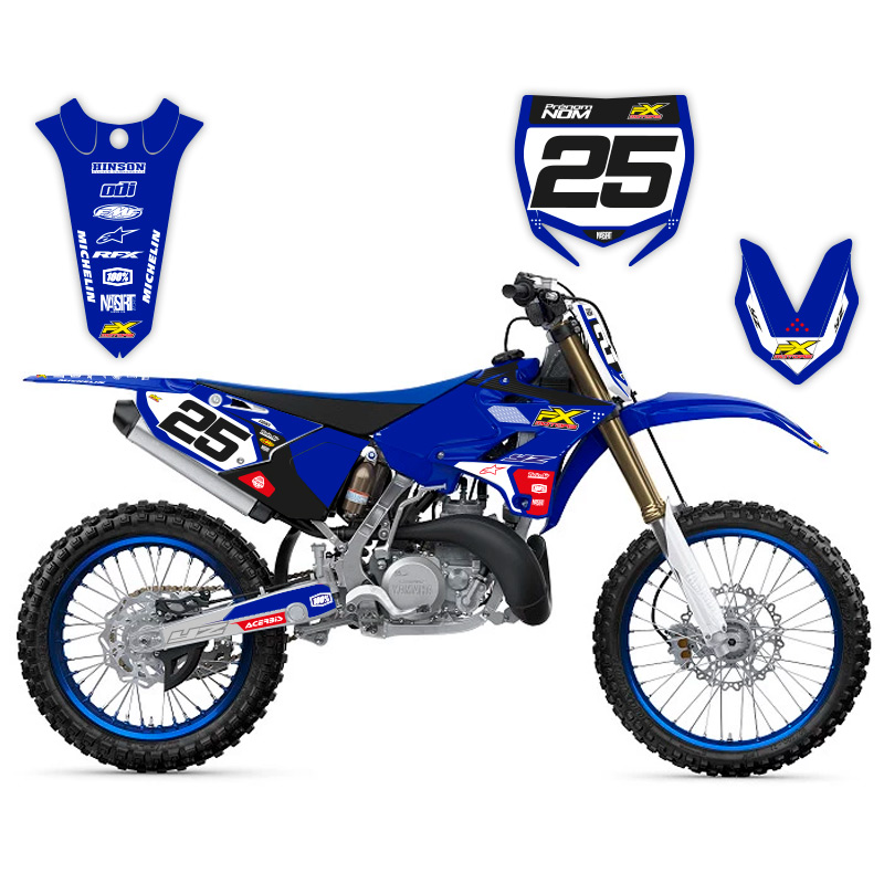 kit deco yamaha 125 250 yz motocross mx