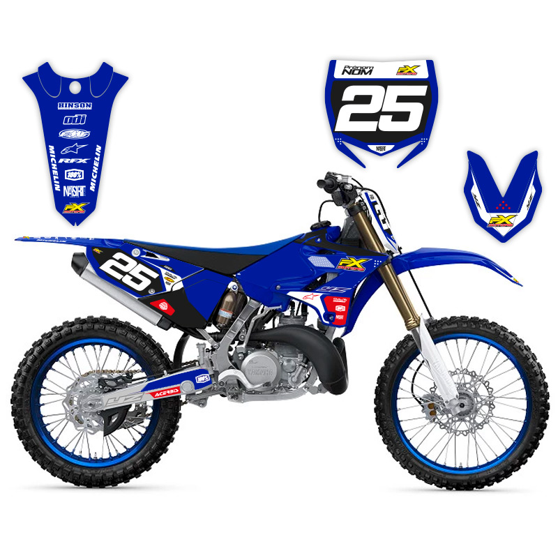 kit deco yamaha 125 250 yz motocross