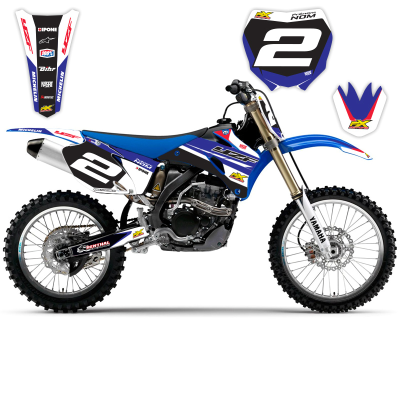 kit deco yzf 06 09 motocross black