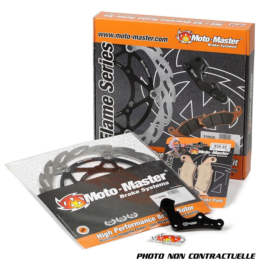 kit freinage oversizes 270mm moto master motocross enduro