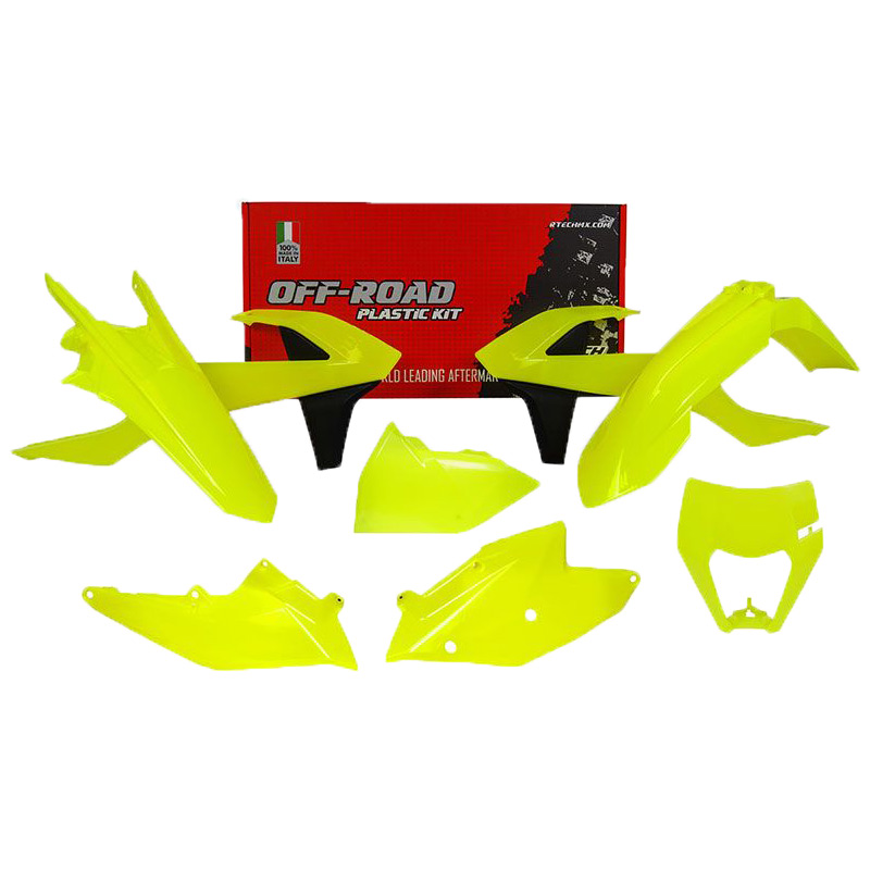 kit plastique racetech replica jaune fluo R KITKTM GF0 517