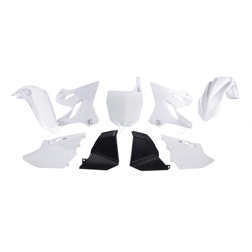 kit plastique yamaha yz replica yz 15 16 blanc