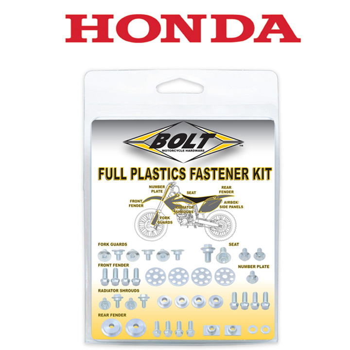 kit visserie plastiques honda cr crf bolt