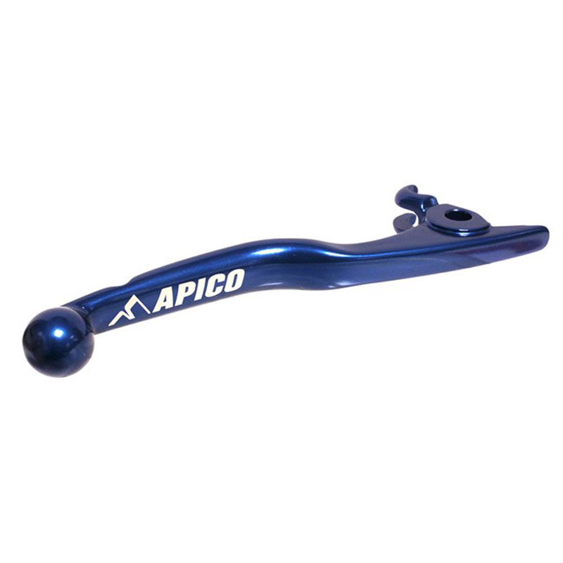 levier frein anodisee motocross enduro apico HUSABERG bleu