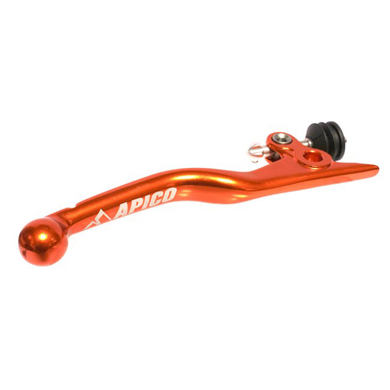 levier frein anodisee motocross enduro apico KTM 65 SXorange