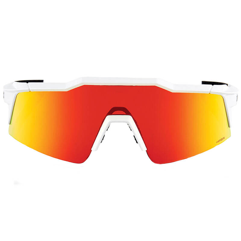 lunettes de soleil 100 speedcraft sl soft tact blanc vtt