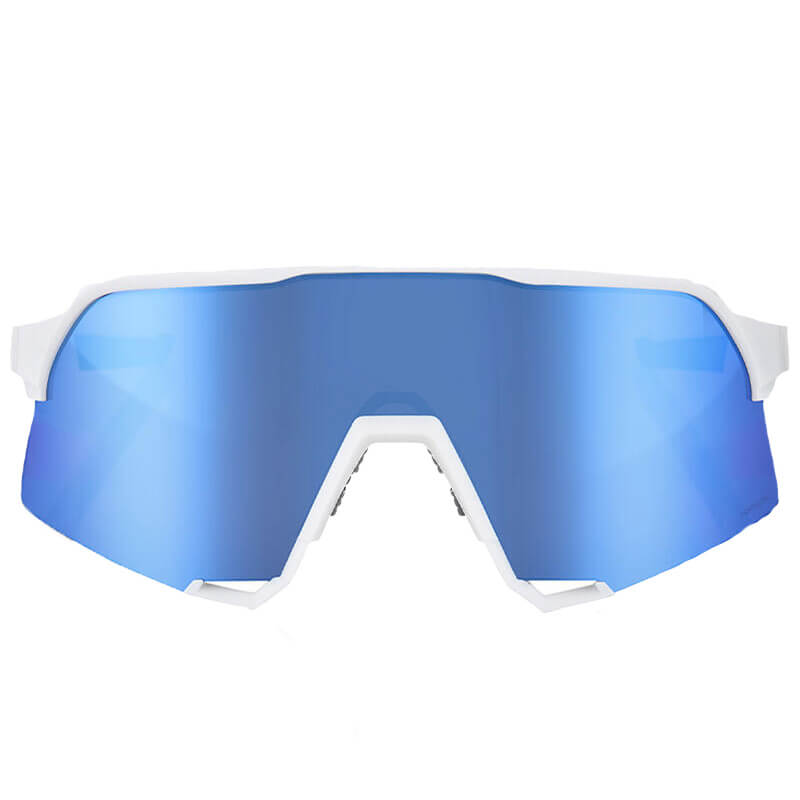 lunettes soleil 10 pourcent s3 blanc bleu vtt