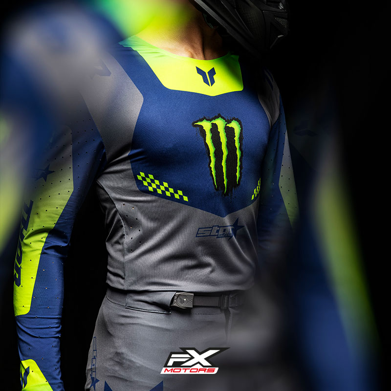 maillot Cross Thor MX Monster Energy Edition Limitee GrisBleu 14